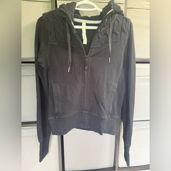 🍋 Lululemon Cable Knit Zip Hoodie - Picture 1 of 5